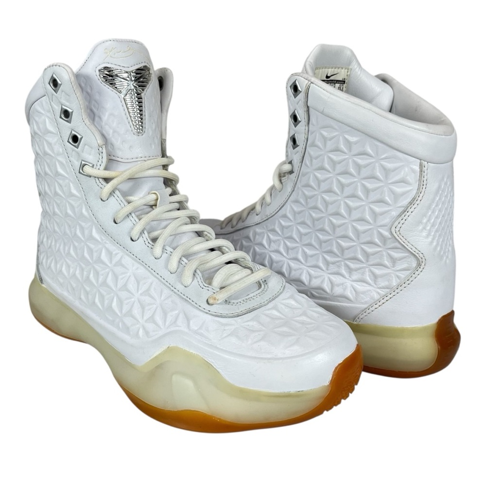 Nike Kobe Bryant 10 EXT High White Gum Size 7.5 No Box Mamba